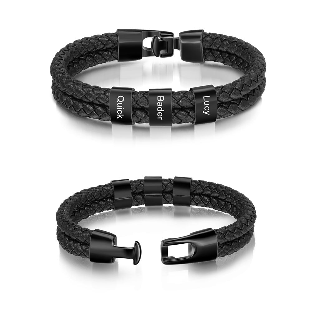 Name Bracelet - Black