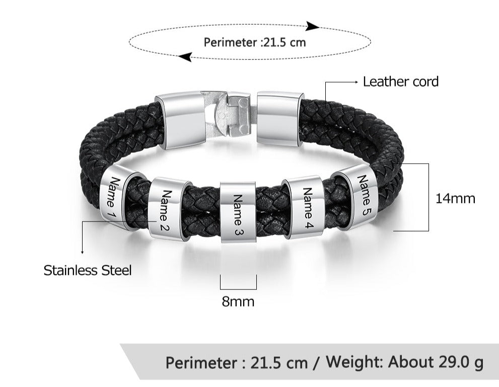 Silver Name Bracelet