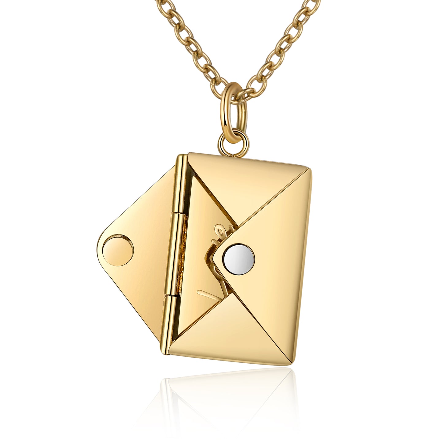 Love Letter Locket Necklace
