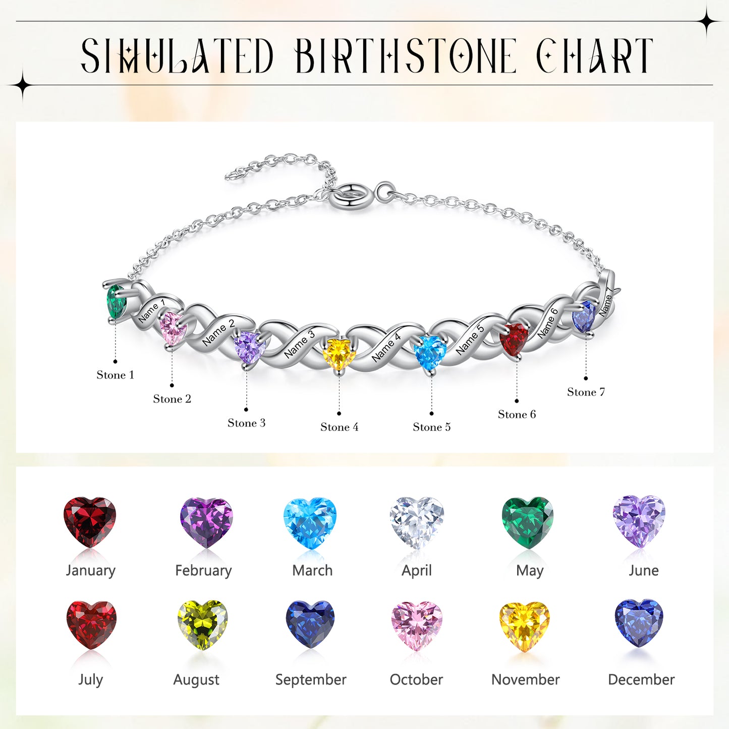 Signature Birthstone Bracelet