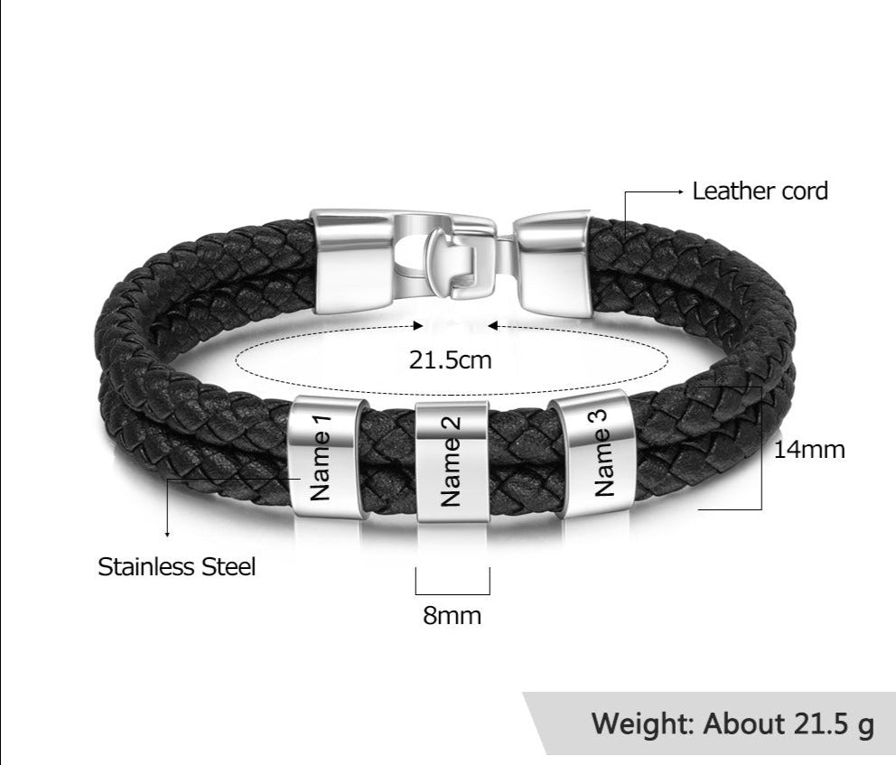 Silver Name Bracelet
