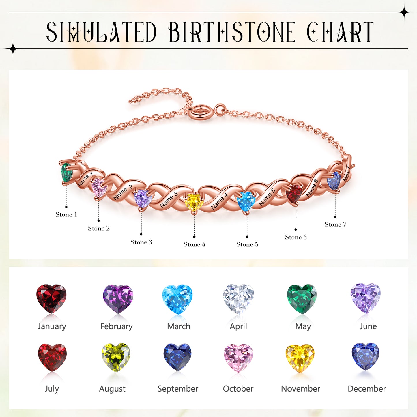 Signature Birthstone Bracelet