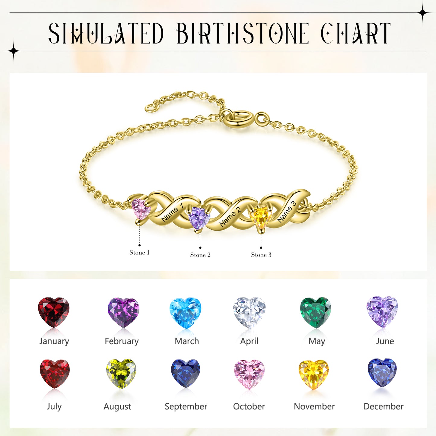 Signature Birthstone Bracelet