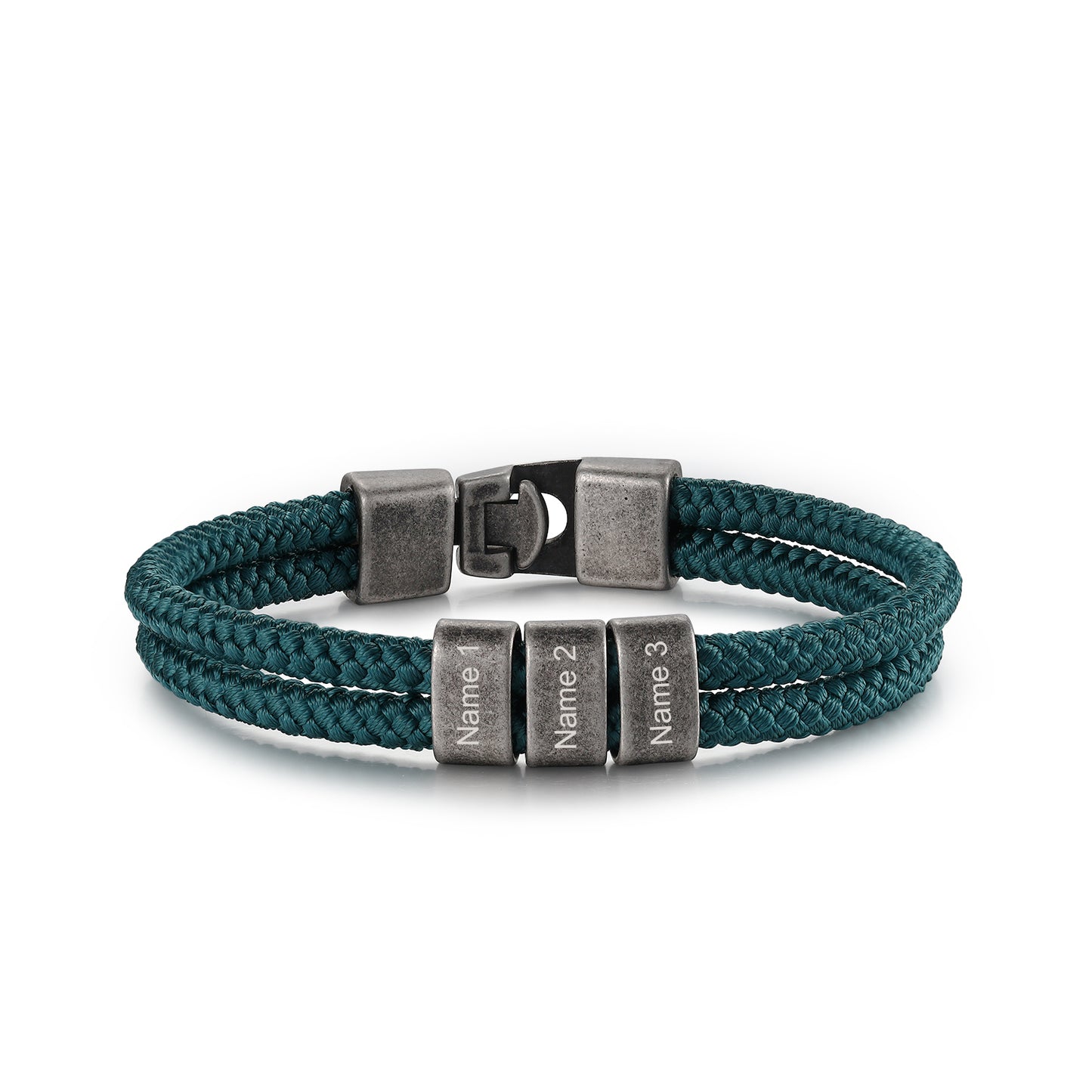 Name Bracelet - Teal