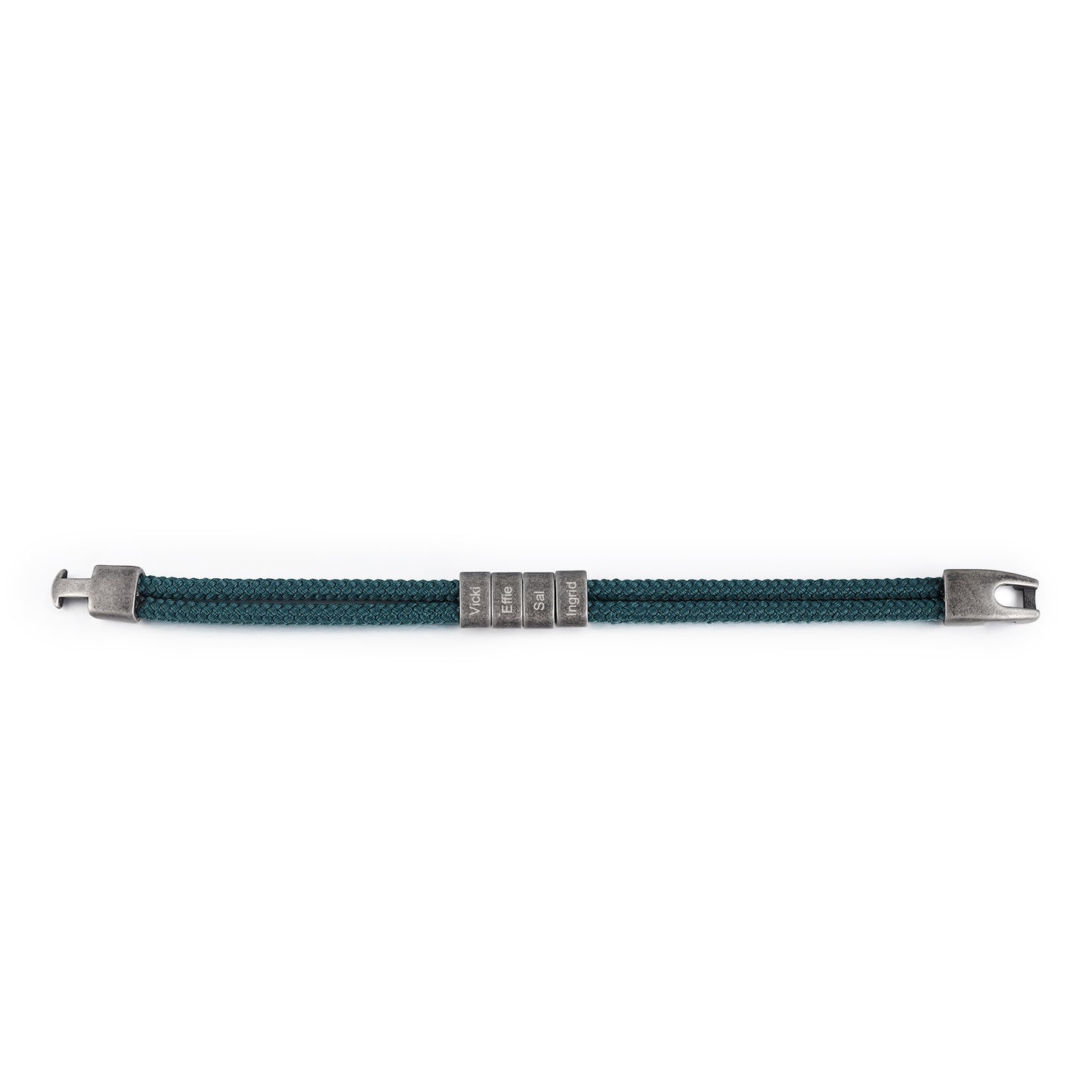 Name Bracelet - Teal
