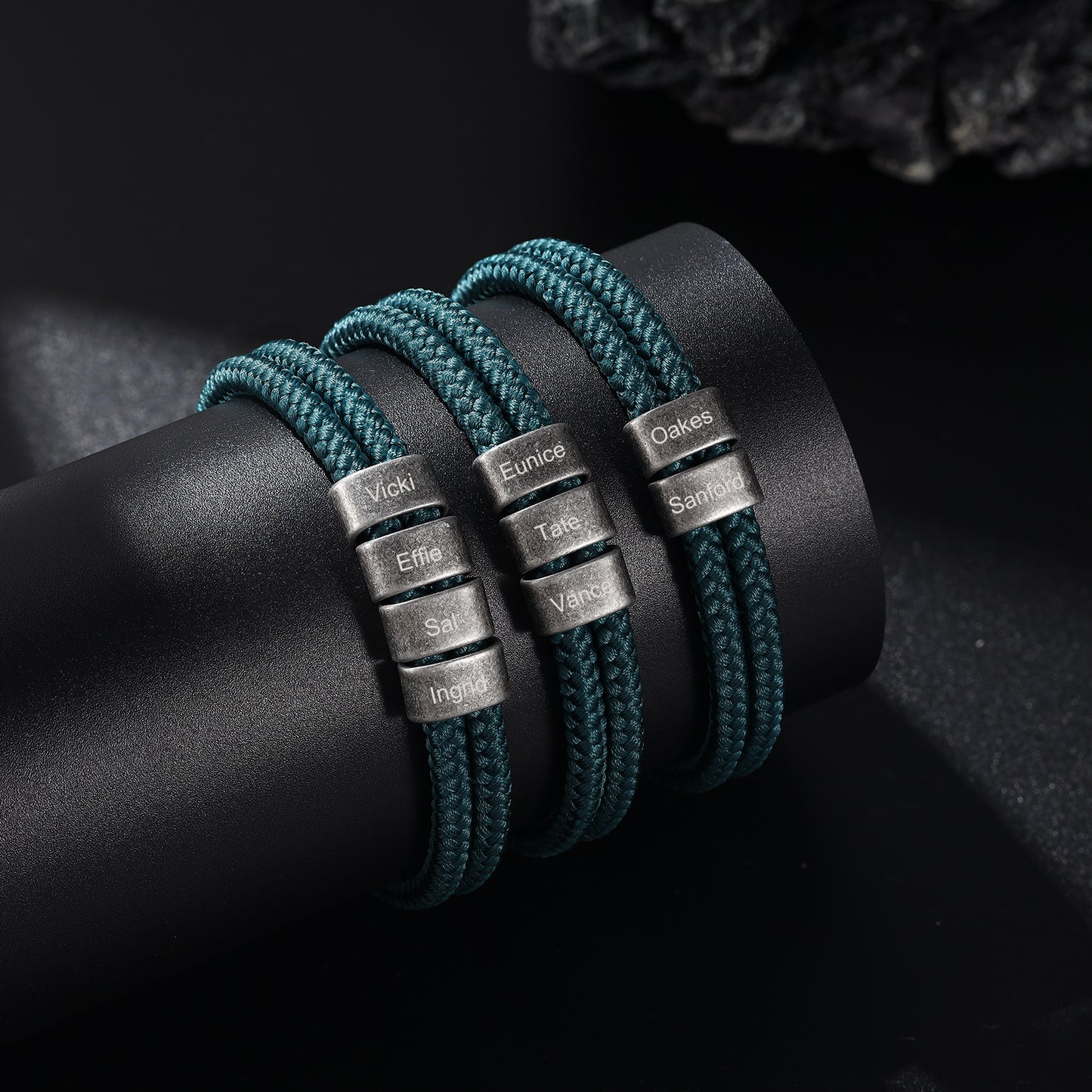 Name Bracelet - Teal