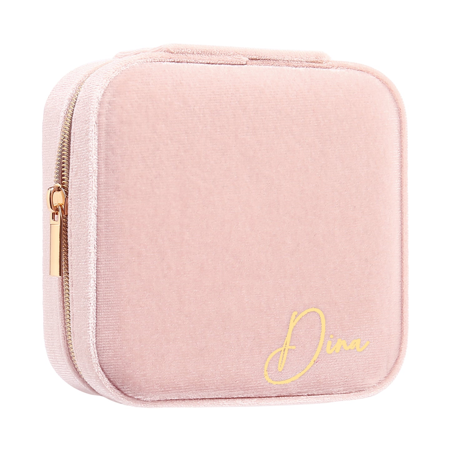 Personalized Velvet Jewelry Bag