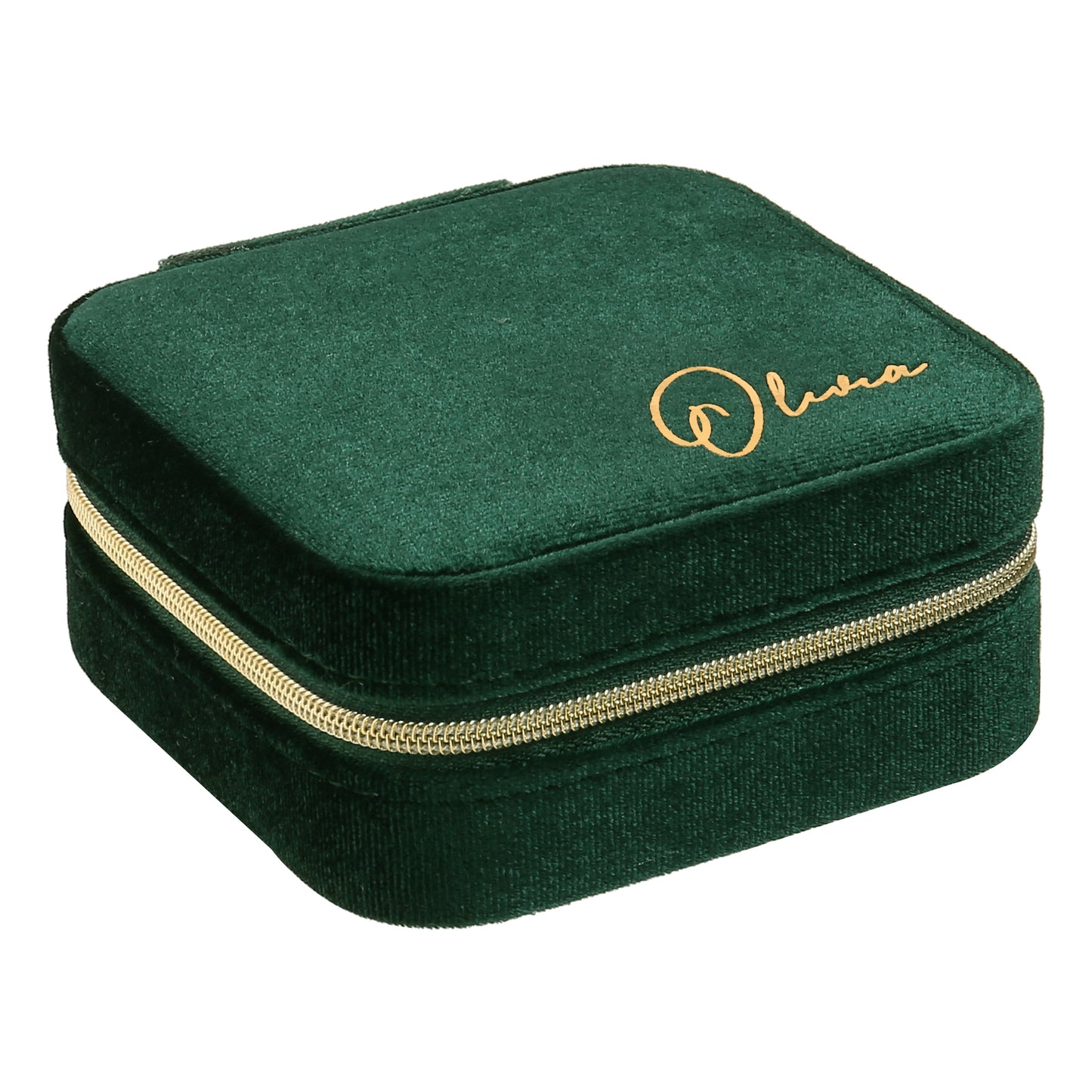 Personalized Velvet Jewelry Bag