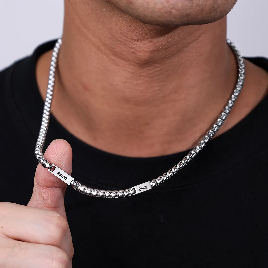 Cuban Link Name Necklace