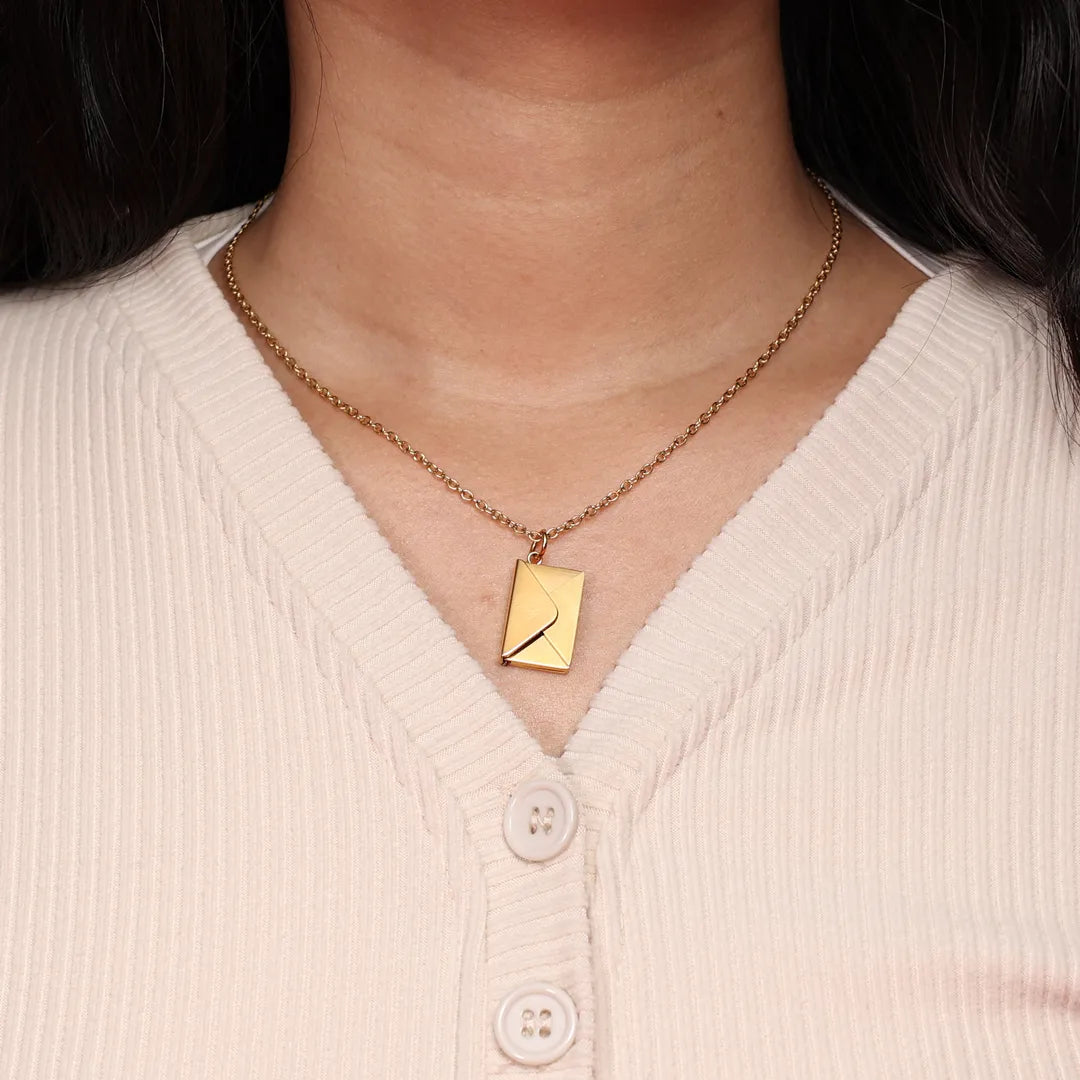 Love Letter Locket Necklace