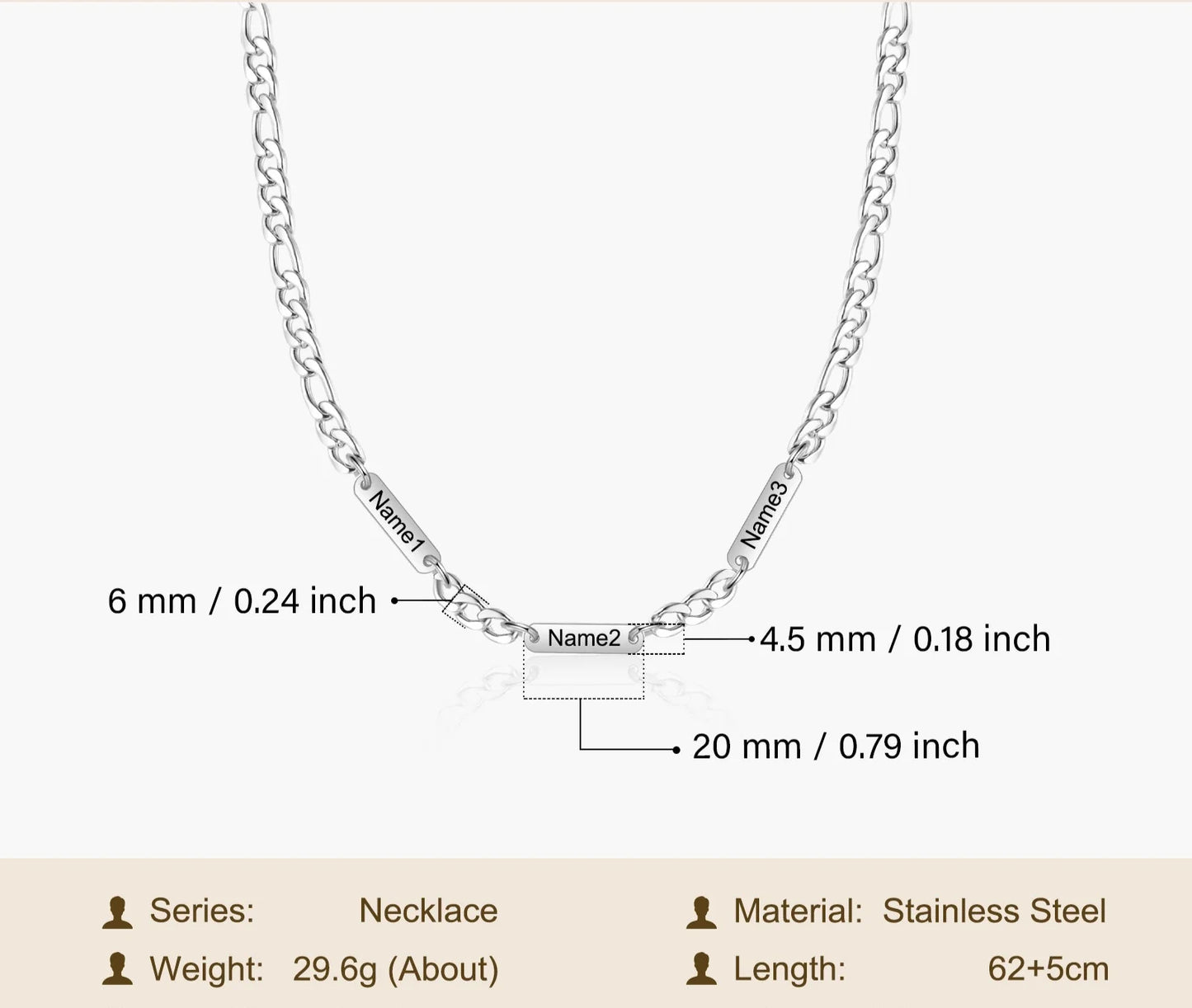 Cuban Link Name Necklace
