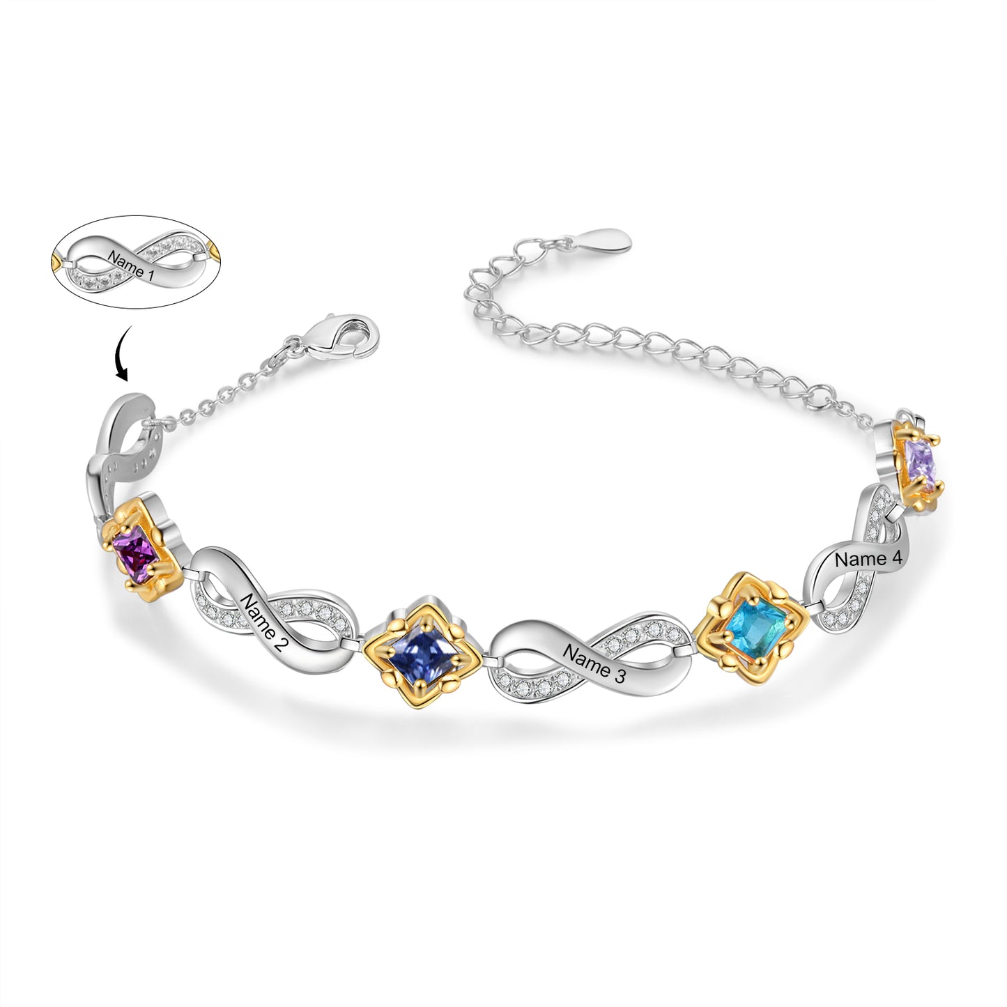 Diamond Birthstone Bracelet