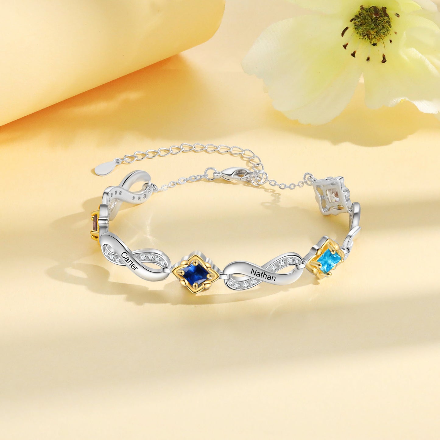 Diamond Birthstone Bracelet