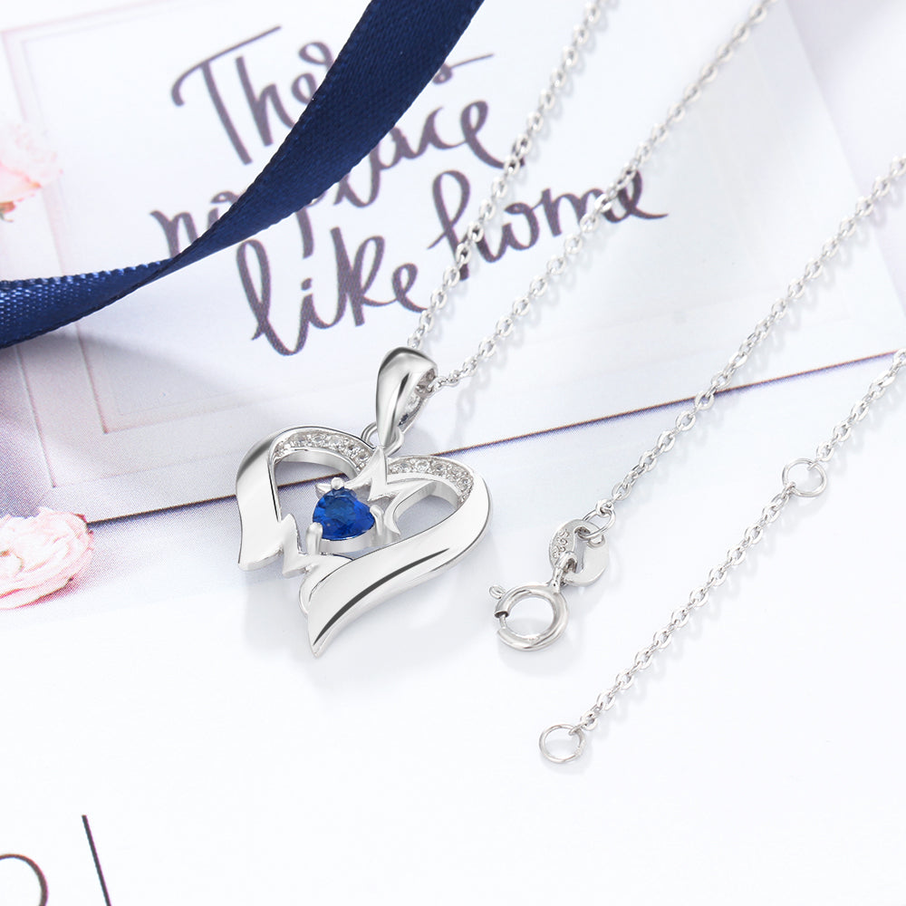 MOM Heart Necklace