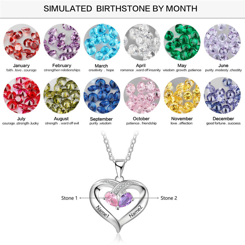Forever Birthstone Necklace